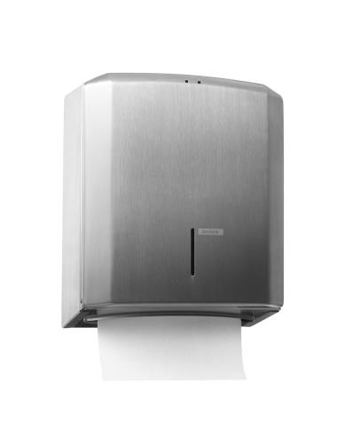 112519 Katrin 988366 Dispenser KATRIN C-fold i børstet stål 